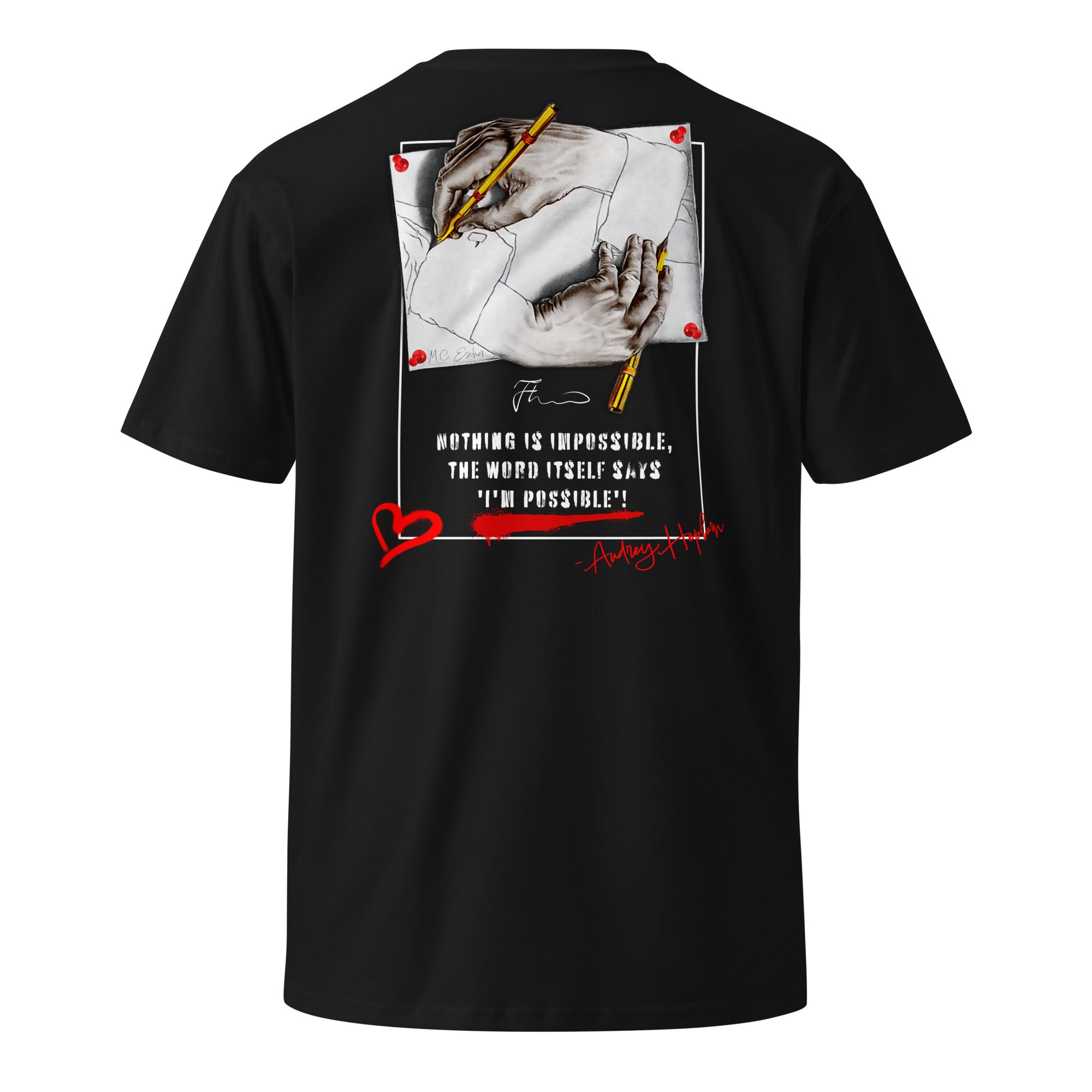 Flex-Tonic Premium "Nothing is impossible, the word itself said I'm possible" t-shirt